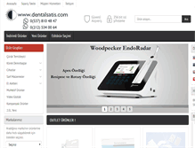Tablet Screenshot of dentalsatis.com